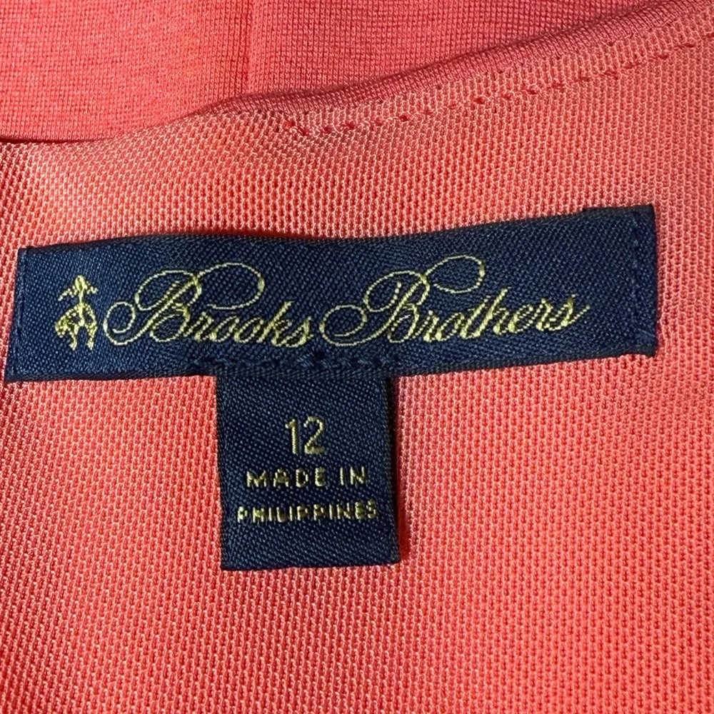 Brooks Brothers Coral Pink Midi Dress - Picture 6 of 12